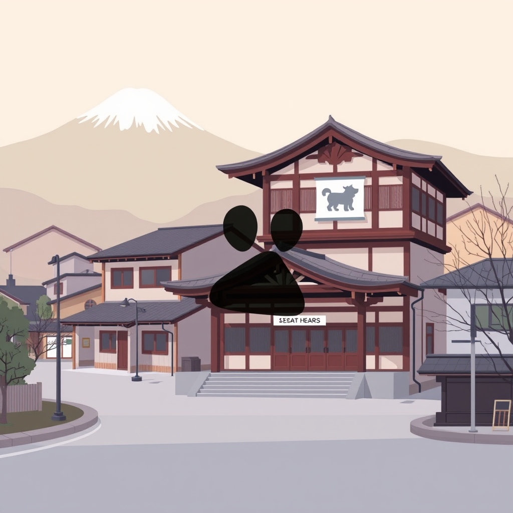 狂犬病予防法の施行規則が改正へ 宮崎市が発表のイメージイラスト(生成AIで作成)